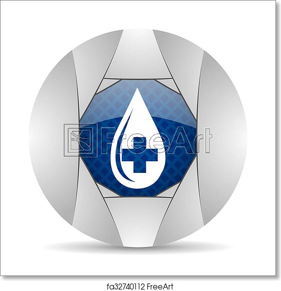 561x581 Free Art Print Of Blood Icon Freeart