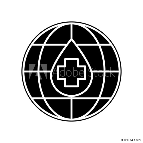 500x500 World Blood Donation Icon Element Of Blood Donation For Mobile