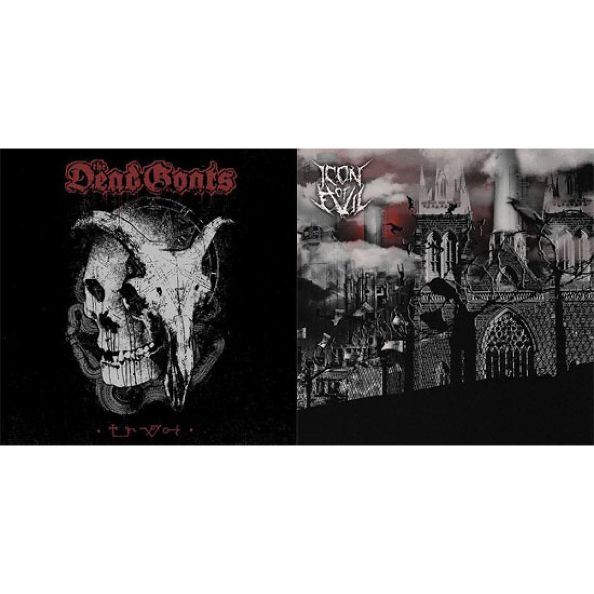1200x1200 The Dead Goats Icon Of Evil Split Lp