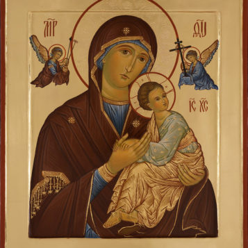 357x357 Icons Of Mary, The Mother Of God Seraphic Restorations
