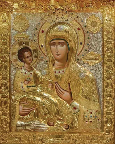 399x500 Mother Of God Of The Three Hands, Large Icon