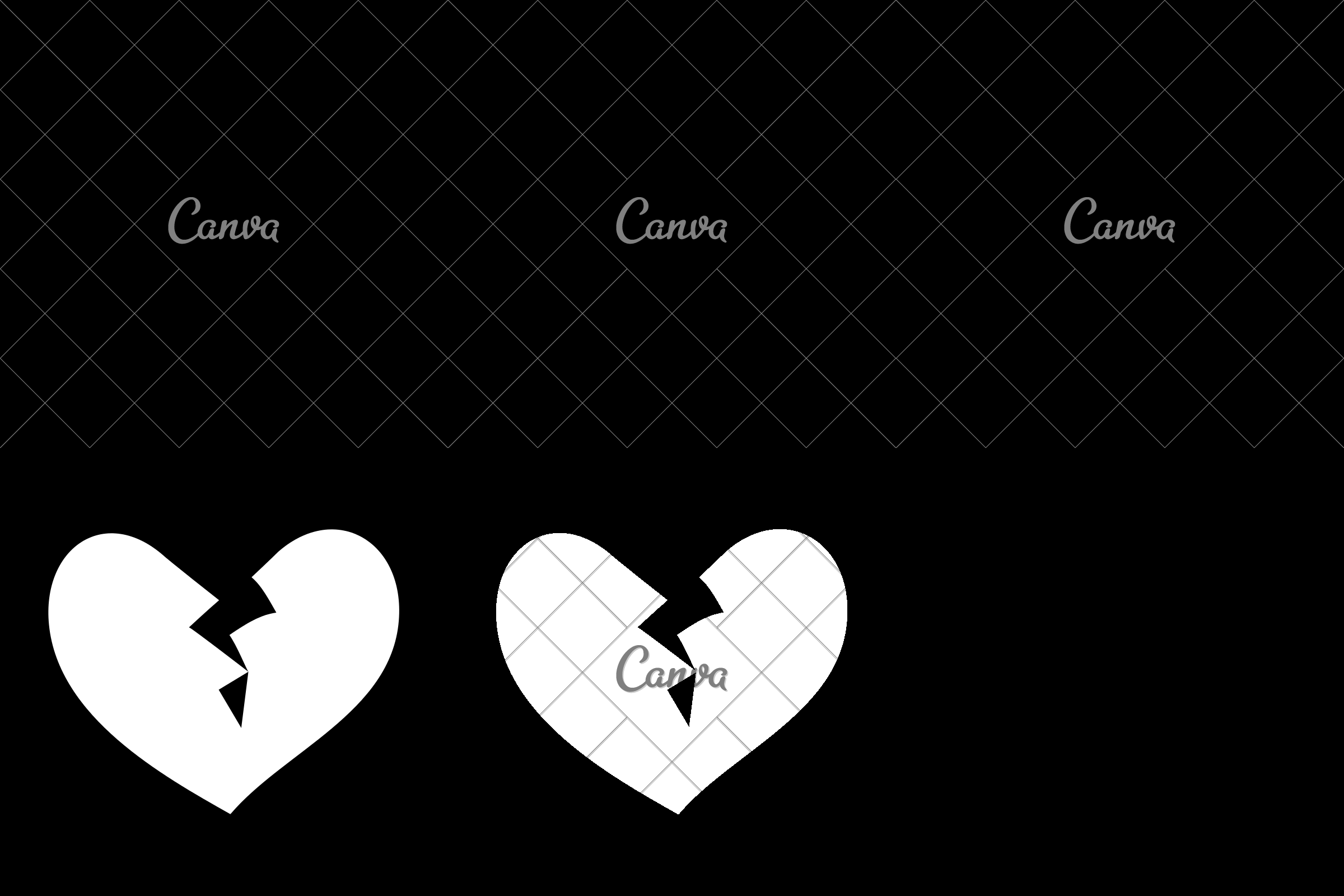 2400x1600 Broken Heart Icon Divorce End Of Love Symbol