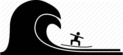 512x231 Man, Ocean, Surf, Surfer, Surfing, Water, Wave Icon
