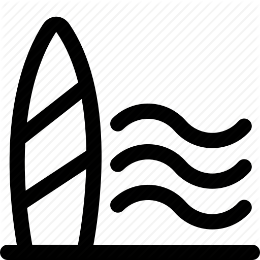 512x512 Beach, Ocean, Sea, Surf, Surfer, Wave, Waves Icon