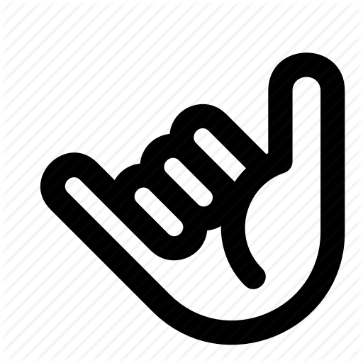 512x512 Brice, Cool, Finger, Hand, Palm, Sign, Surf Icon