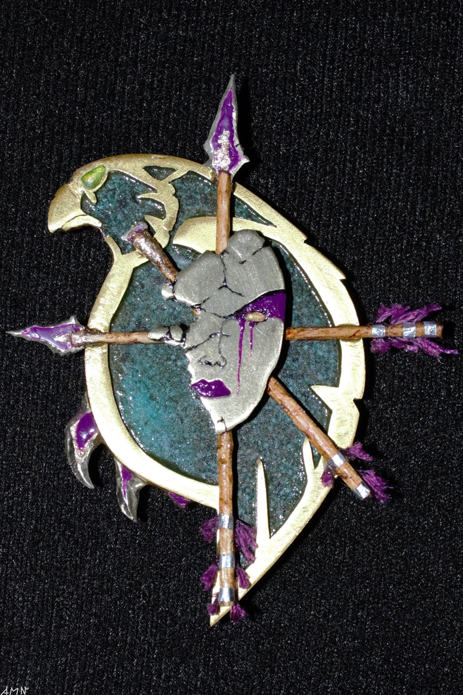 I Made An Icon Of Torment Out Of Copper, Brass, And Nickel A Few 1481x2221 I Made An Icon Of Torment Out Of Copper, Brass, And Nickel A Few