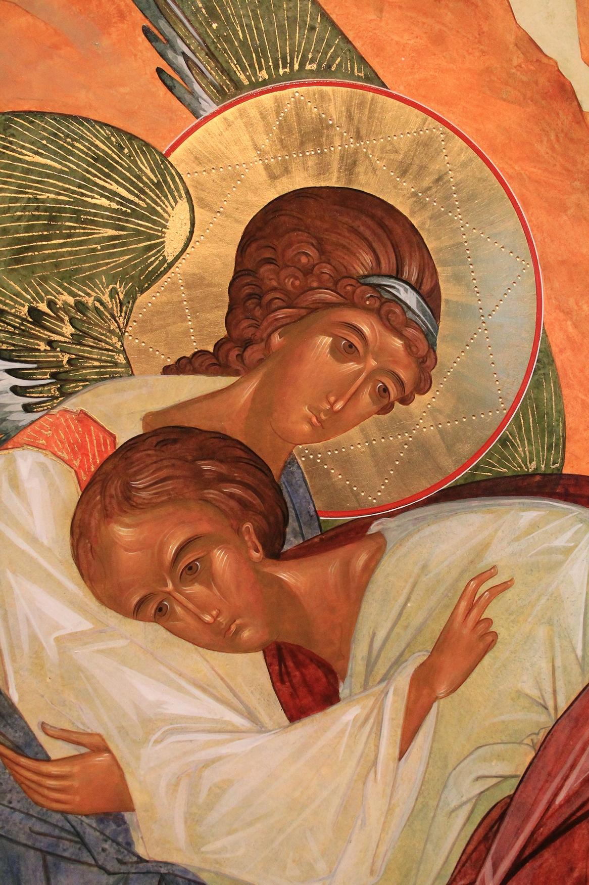 1166x1750 Contemporary Artists 'wrestling With Angels' In New Icon Show