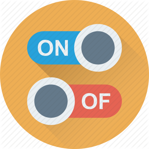 512x512 Off Button, On Button, On Off, Power Button, Toggle Buttons Icon