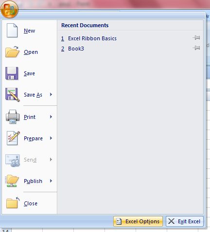 432x478 The New Excel Interface Explained