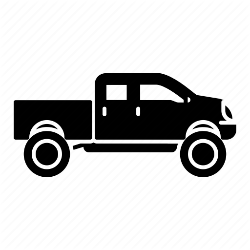512x512 Offroad, Side, Transportation, Truck, Vehicle, View Icon