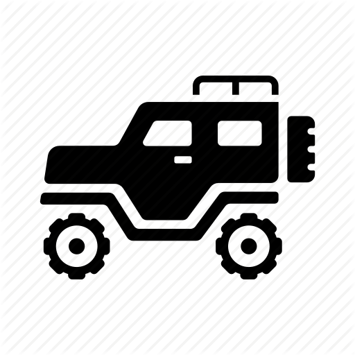 512x512 Car, Jeep, Offroad, Safari, Transport, Transportation, Vehicle Icon