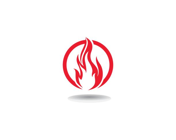 613x490 Fire Logo Template Vector Icon Oil, Gas And Energy Logo Concept