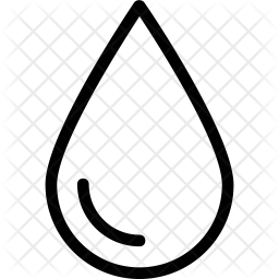 256x256 Oil Drop Icon Of Line Style