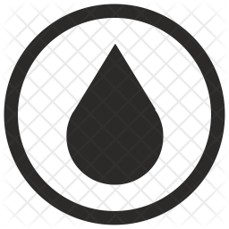 256x256 Round, Label, Fuel, Oil, Energy Icon Of Glyph Style