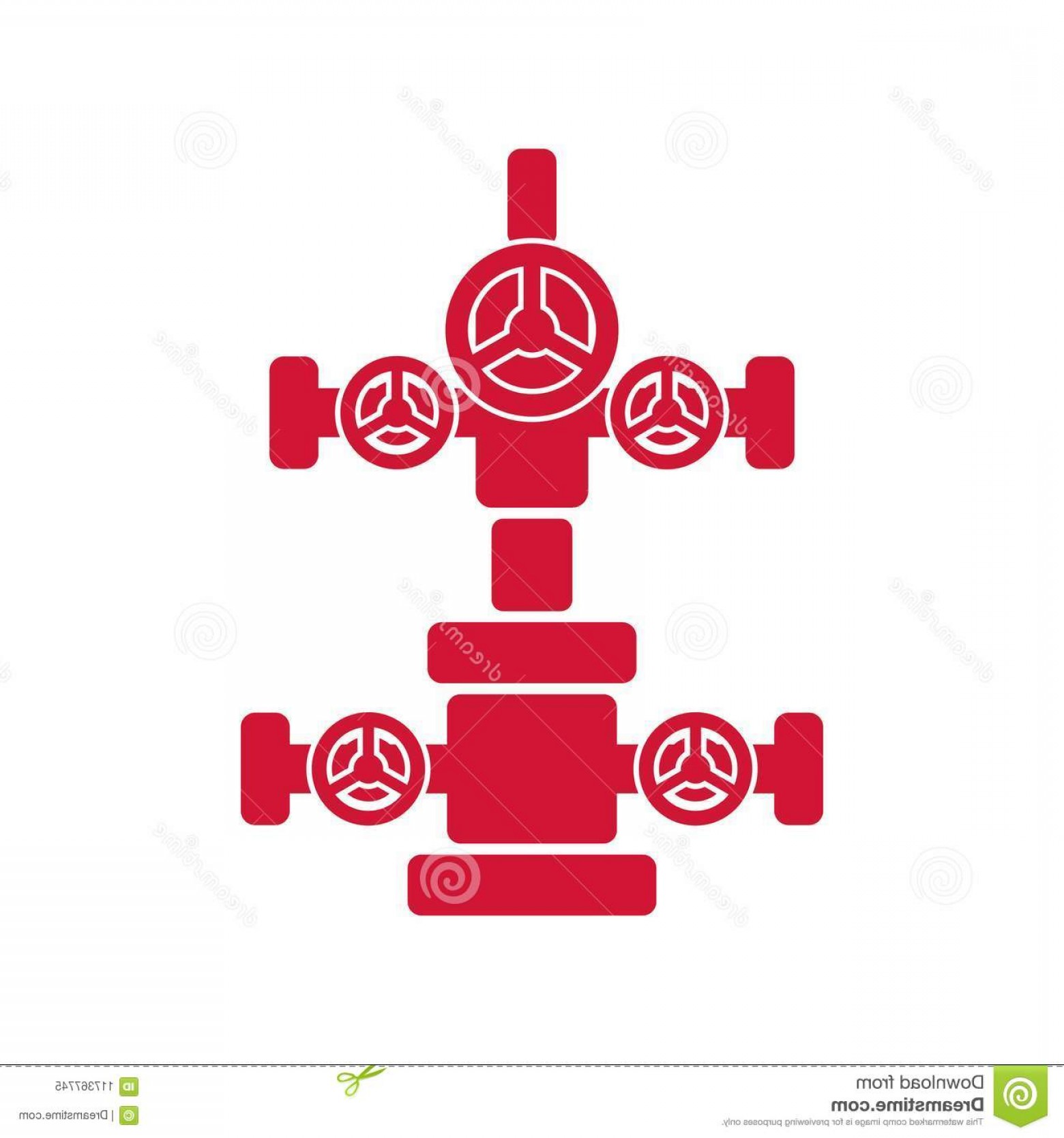 1560x1668 Wellhead Sign Oil Gas Industry Red Flat Icon Red Simple Christmas