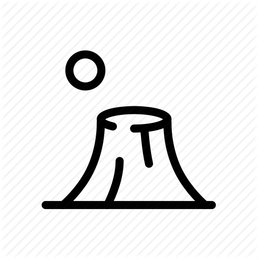 512x512 Geography, Highland, Landform, Mount, Plain, Plateau Icon