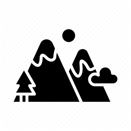 512x512 Highland, Holiday, Mountain, Tourism, Travel, Vacation, View Icon