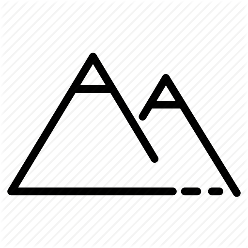 512x512 Adventure, Highland, Land, Mount, Mountain, Place, Ridge Icon