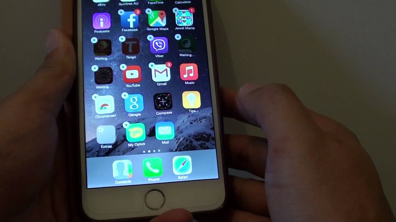 1280x720 Iphone Plus How To Change Apps Icon On Home Screen Dock Bar