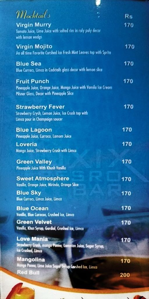 512x1024 Menu Of Hotel Rajmandirnit, Faridabad