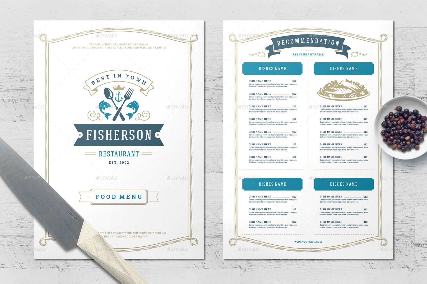 1800x1198 Seafood Menu Template Food Menus Seafood Menu, Menu Template