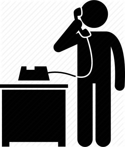 436x512 Man, Person, Phone, Talking Icon