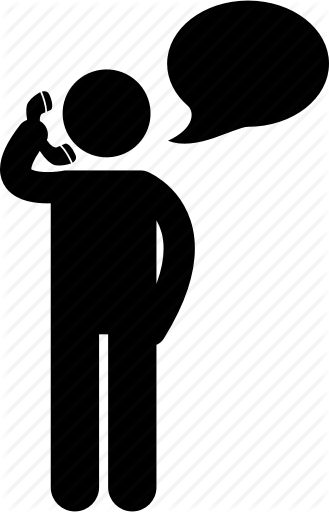 329x512 Chatting, Discussion, Man, People, Person, Phone, Talking Icon