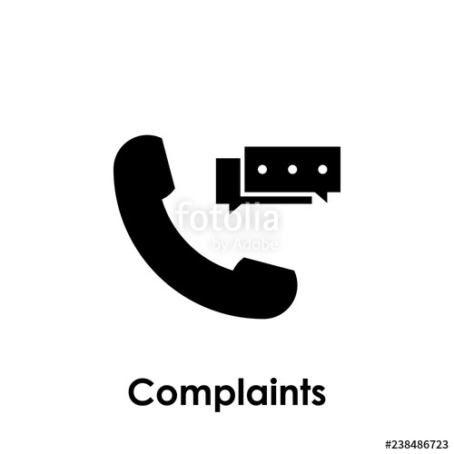 500x500 Handset, Bubble, Complaints Icon One Of Business Collection Icons