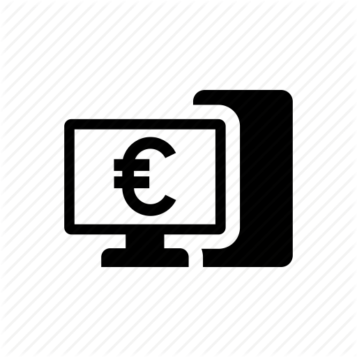 512x512 Banking, Computer, Euro, Finance, Internet Banking, Pc Icon