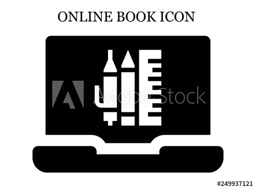 500x370 Online School Material Icon