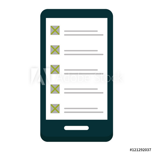 500x500 Flat Check List Icon Organizer Report Notepad Task Questionnaire