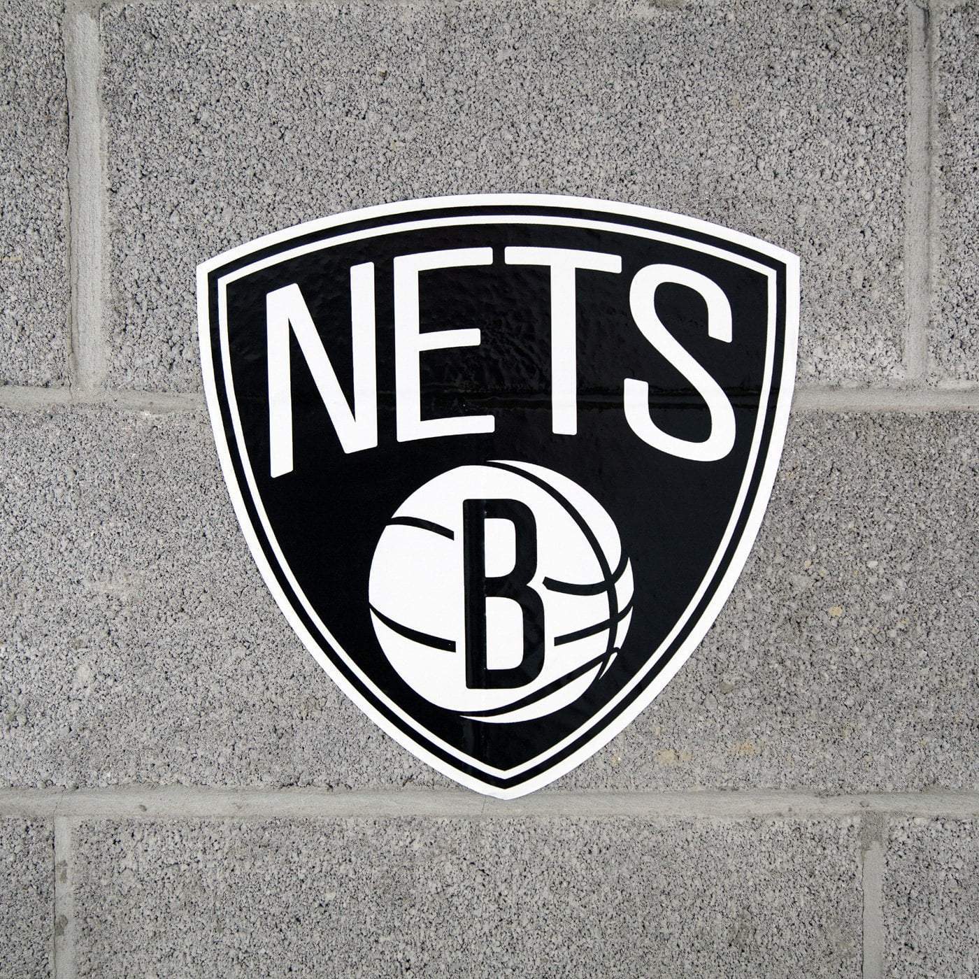 1400x1400 Brooklyn Nets Primary Logo Outdoor Graphic