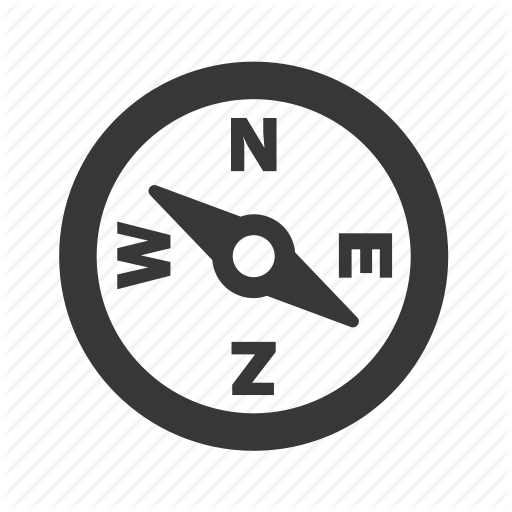 512x512 Adventure, Camping, Compass, Outdoors, Raw, Simple Icon