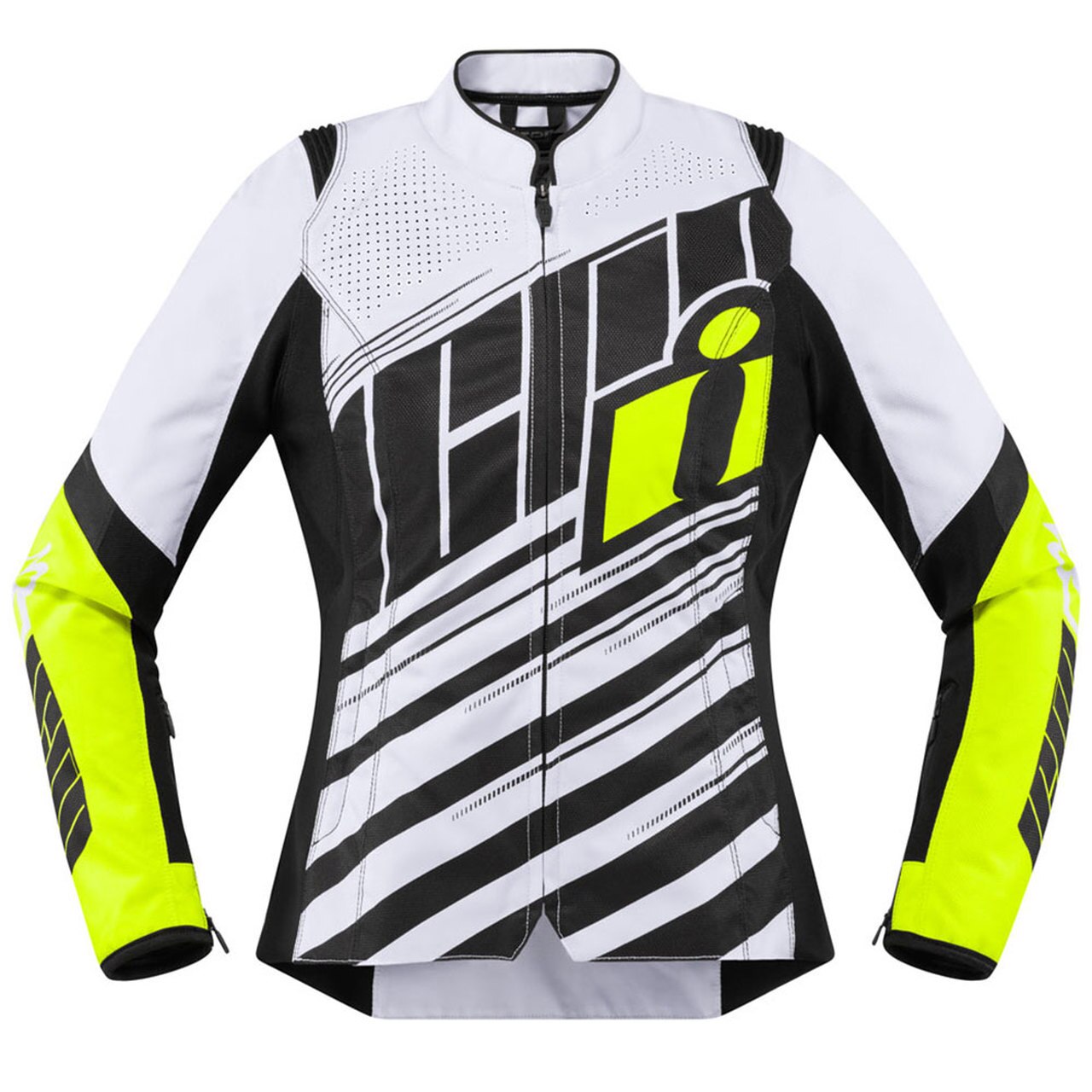 1280x1280 Icon Overlord Women's Hi Viz Motorcycle Jacket