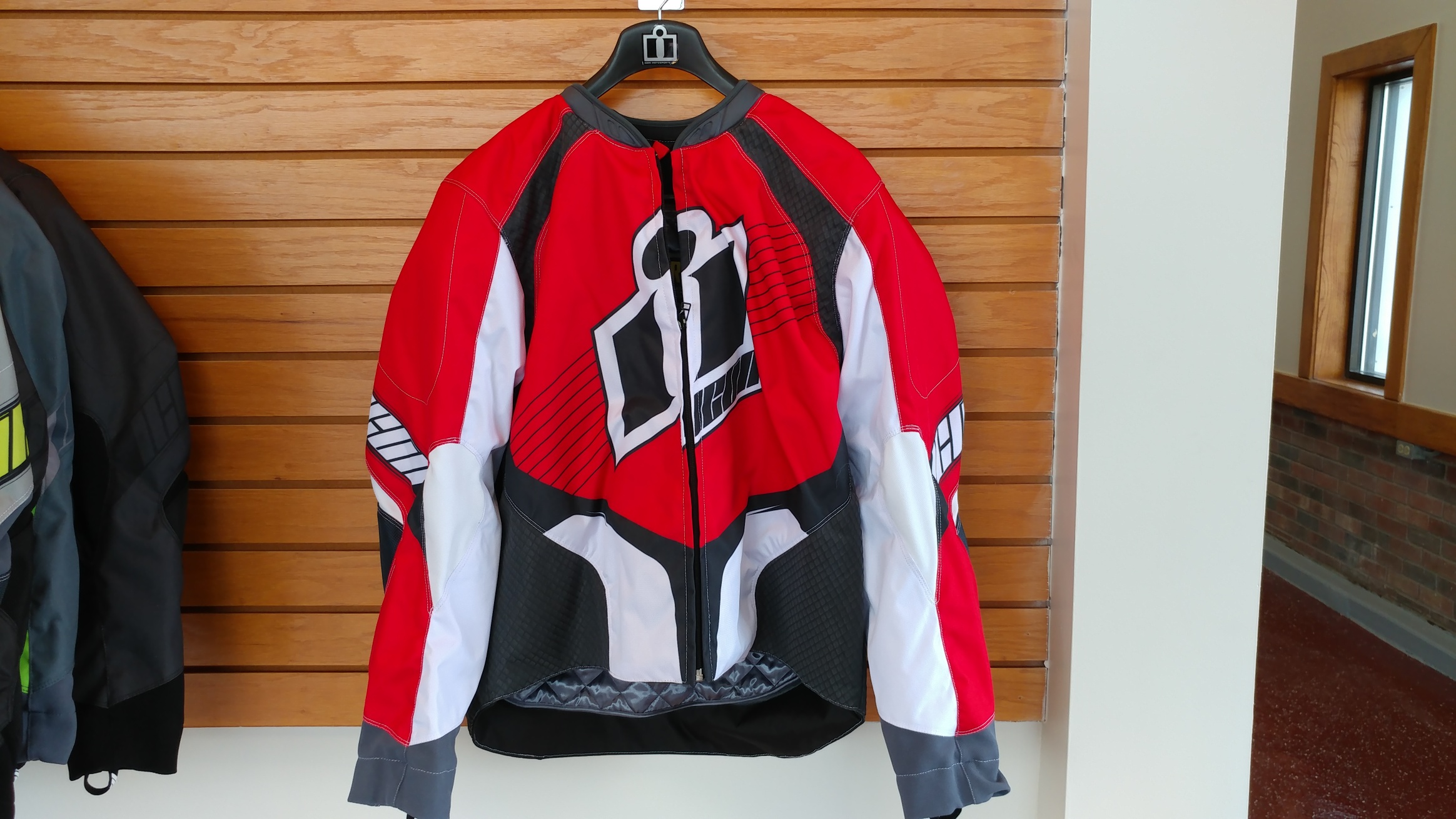 2328x1310 Harkys Motorsports Icon Overlord Armored Riding Jacket Red