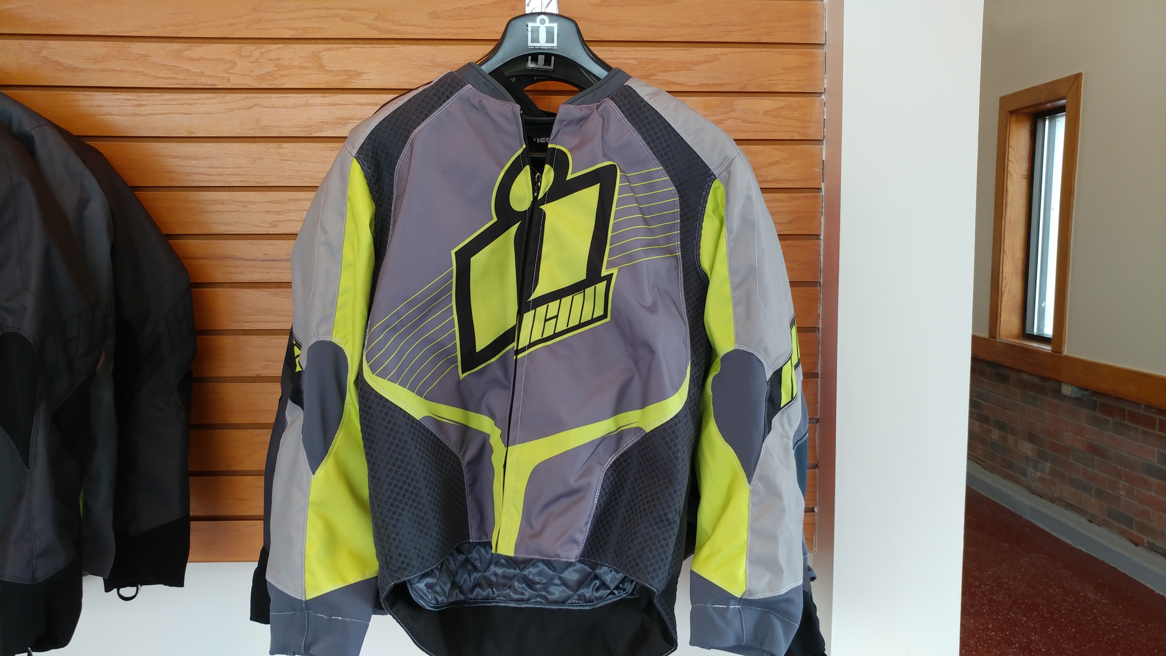 2328x1310 Harkys Motorsports Icon Overlord Jacket Gray Green