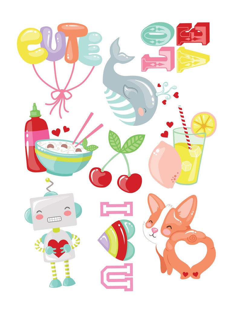 794x1028 Sweet Treat Icon Pack Etsy