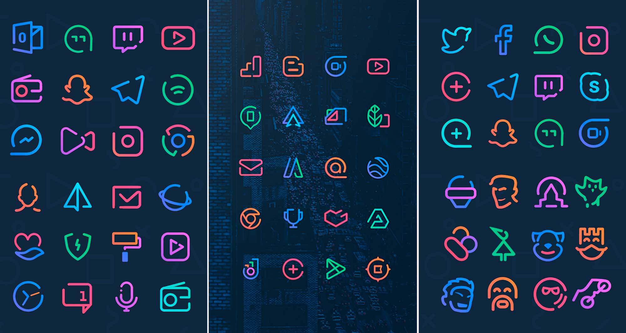 Значки на иконках андроид