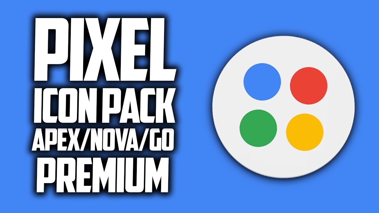 1280x720 Android Look Pixel Icon Pack