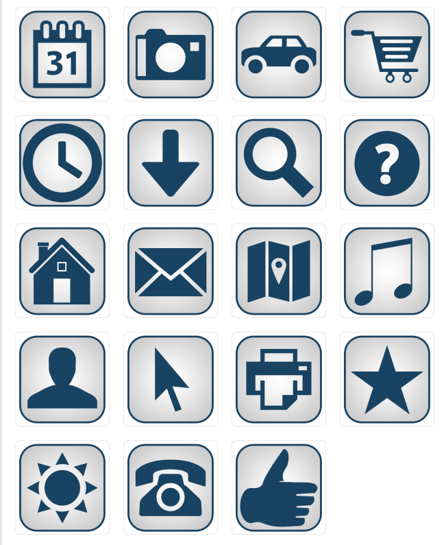 651x795 Blue Nile Core Icons Pack