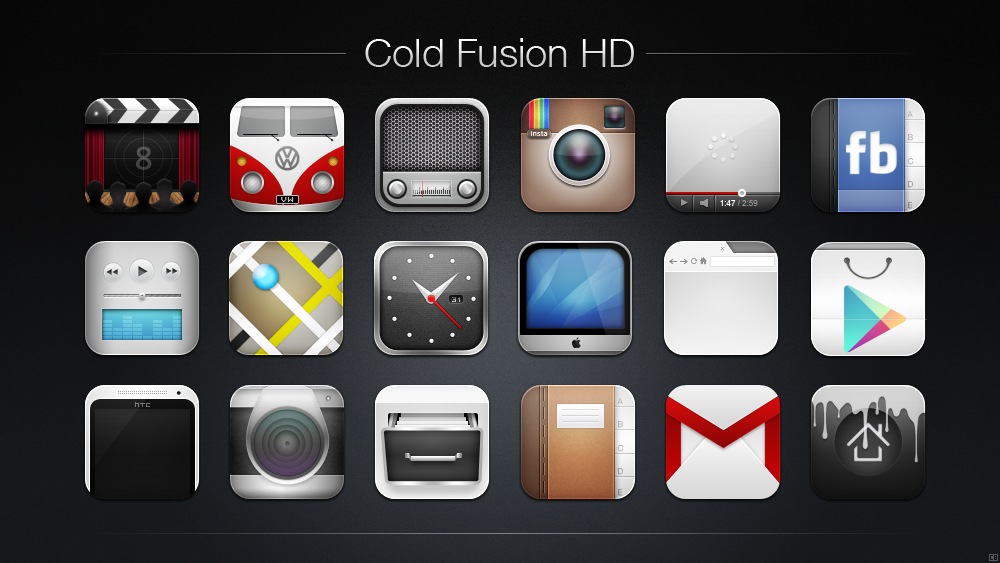 1000x563 Cold Fusion Hd Icon Pack
