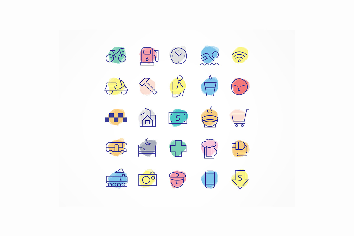 1200x800 Free Travel Icon Pack