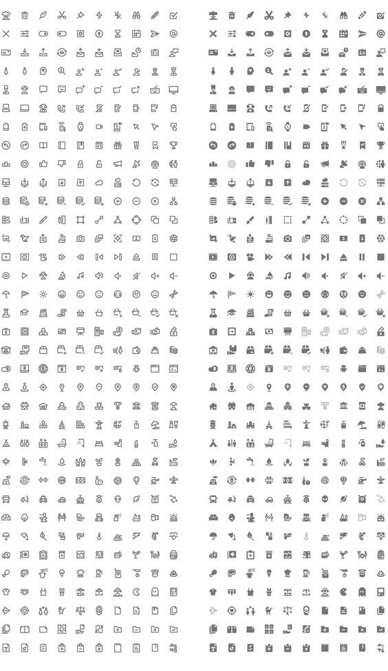 564x976 Free Vector Icons Google Material Design Icons Style Free
