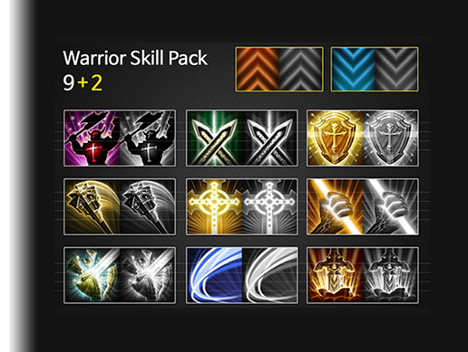 516x389 Hd Warrior Skill Icon Pack