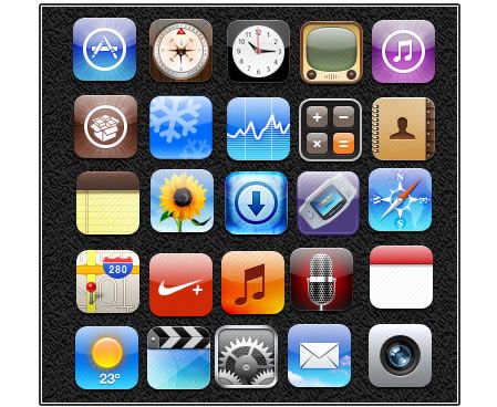 449x368 Ipad, Iphone Icons Cakes Iphone Icon, App Icon, Iphone
