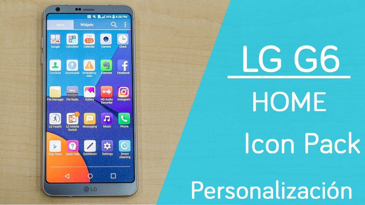 1280x720 Instalar Lg Launcher Home Icon Pack No