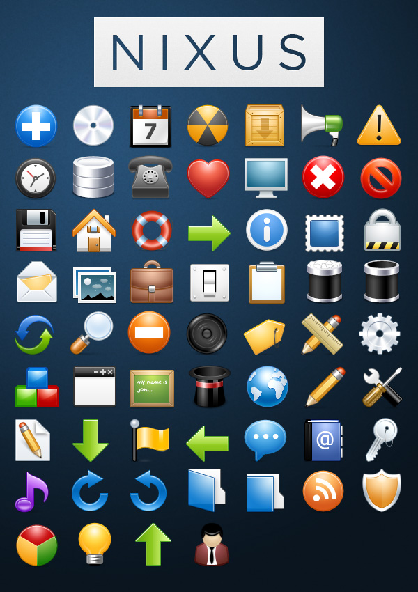 600x850 Nixus Icon Pack Beautiful Premium Icons