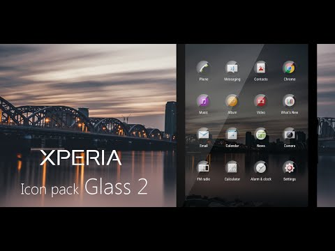 480x360 Glass Icon Pack For Newest Sony Xperia Home Launcher