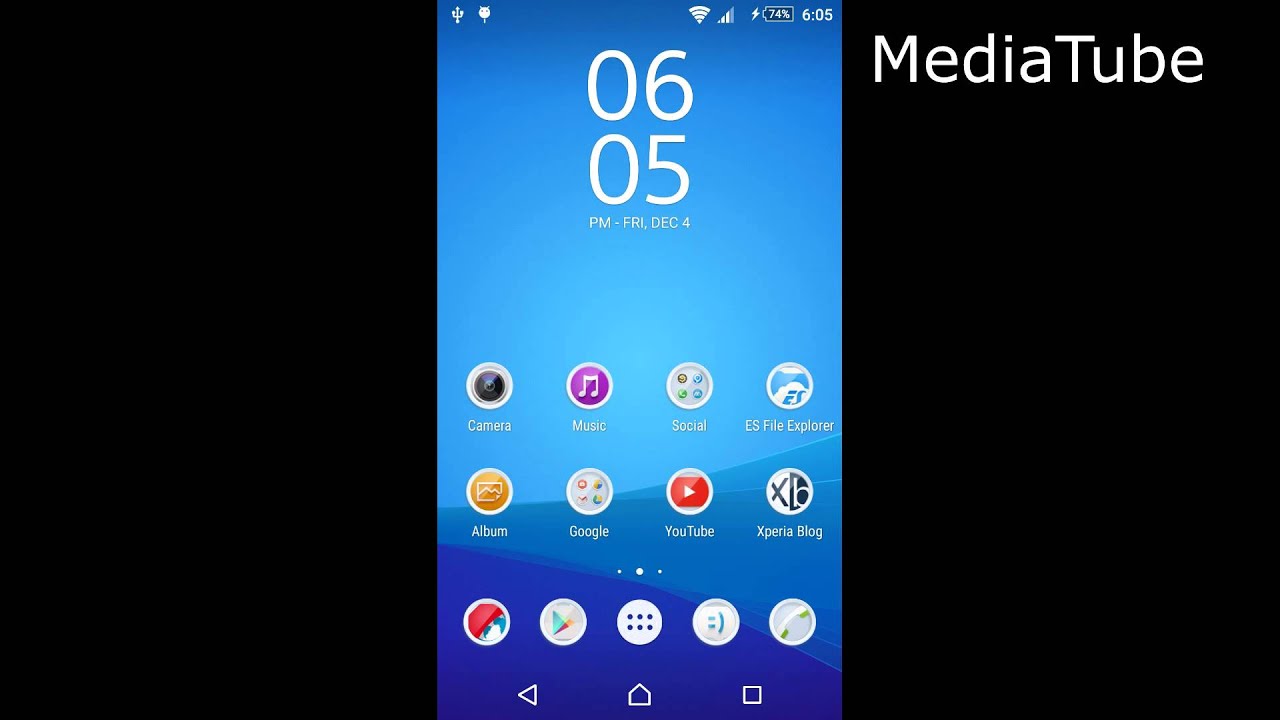 1280x720 New Sony Xperia Home Launcher With Icon Pack