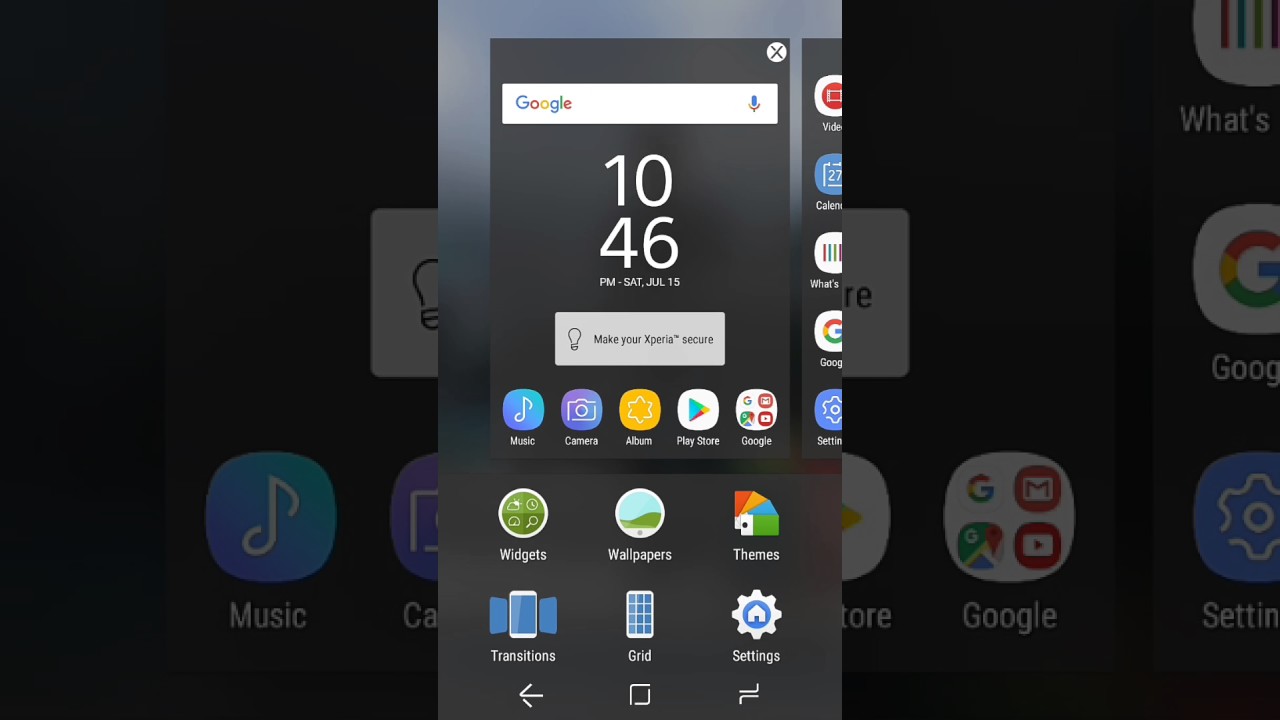 1280x720 Theme Plus Icon Pack For Sony Xperia Phones